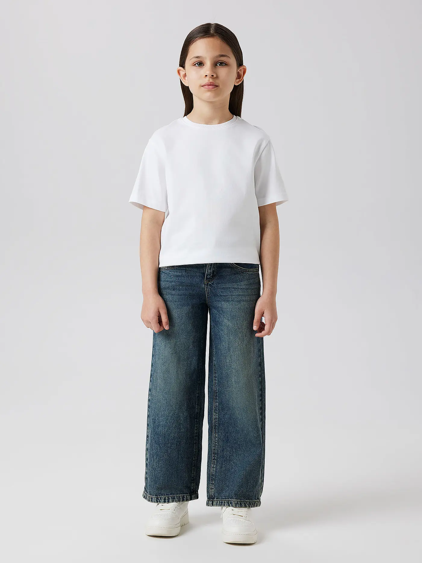 NAME IT | Mädchen Jeans Wide Fit NKFROSE | 